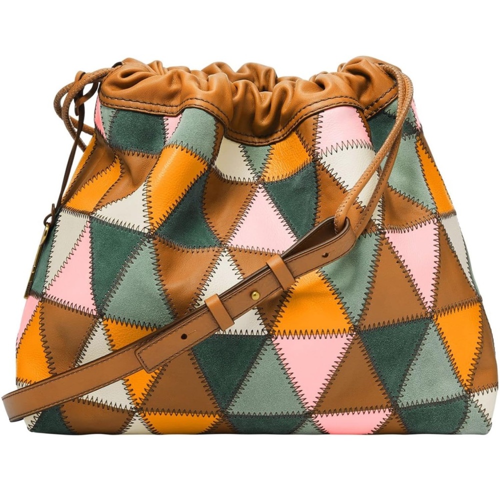 NWT Fossil Gigi Drawstring Shoulder Bag - Picture 3 of 9